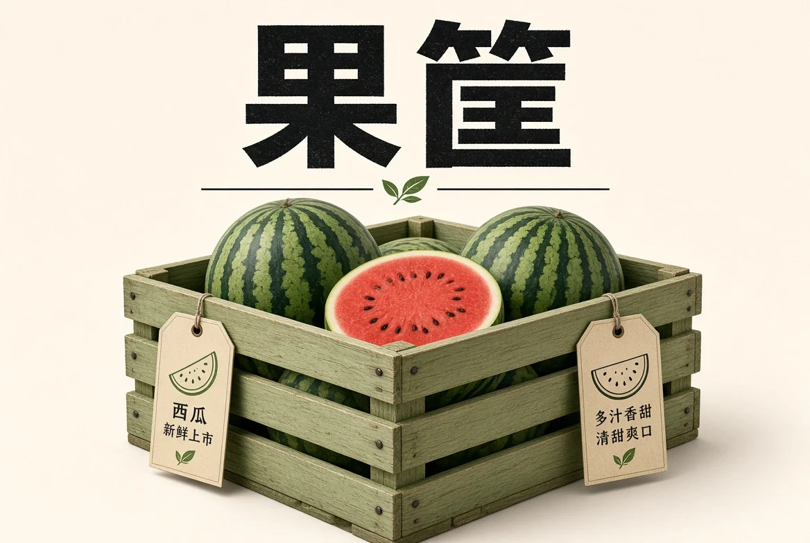 果筐内容整理